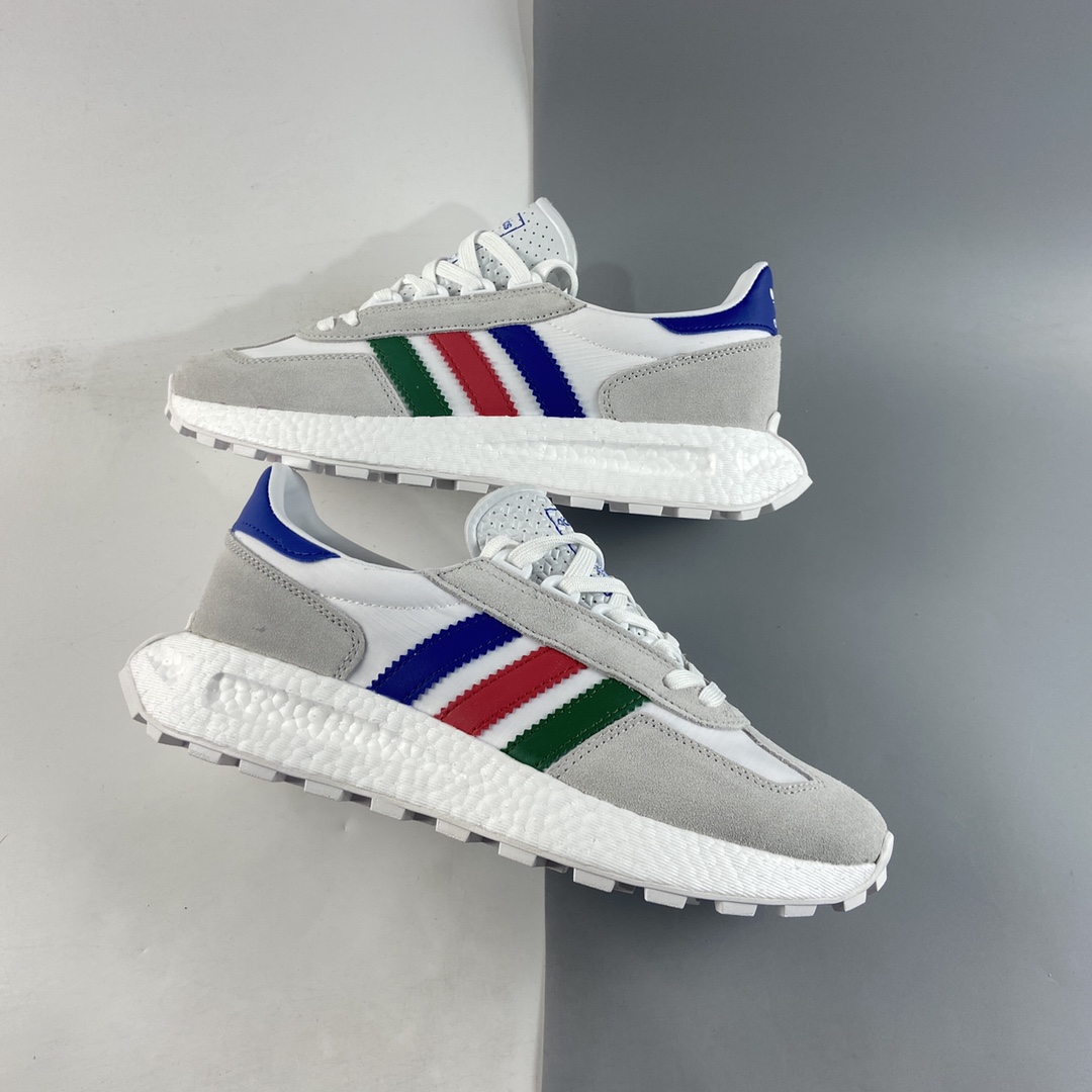 P160  Adidas Retropy E5 爆米花中底复古Q47513