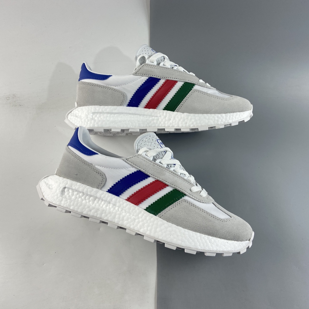 P160  Adidas Retropy E5 爆米花中底复古Q47513