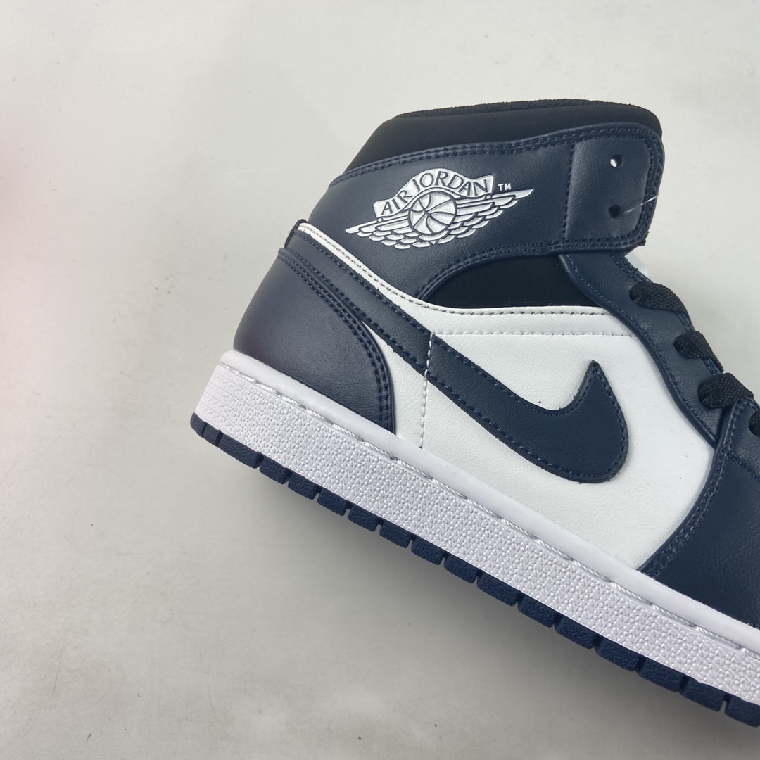 P240  Air Jordan 1 Mid AJ1 乔1 中帮百搭休闲运动板鞋 554724-411