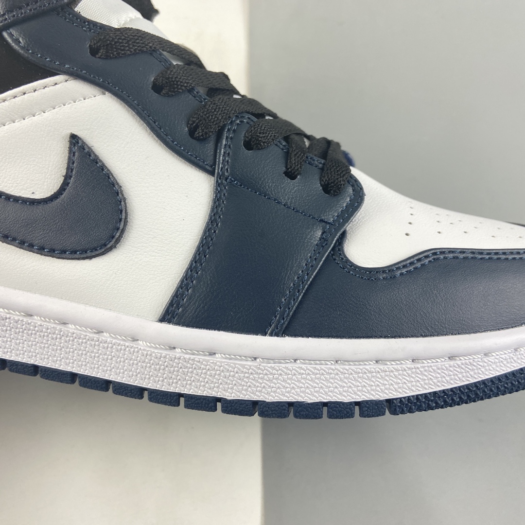 P240  Air Jordan 1 Mid AJ1 乔1 中帮百搭休闲运动板鞋 554724-411