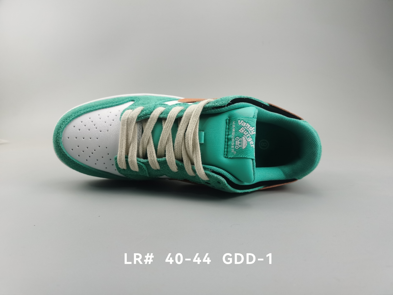 Hamburger Vandy Burger 莆田制造 汉堡包主题限定运动鞋 低帮板鞋 牛皮材质 附毛绒手办 尺码见图