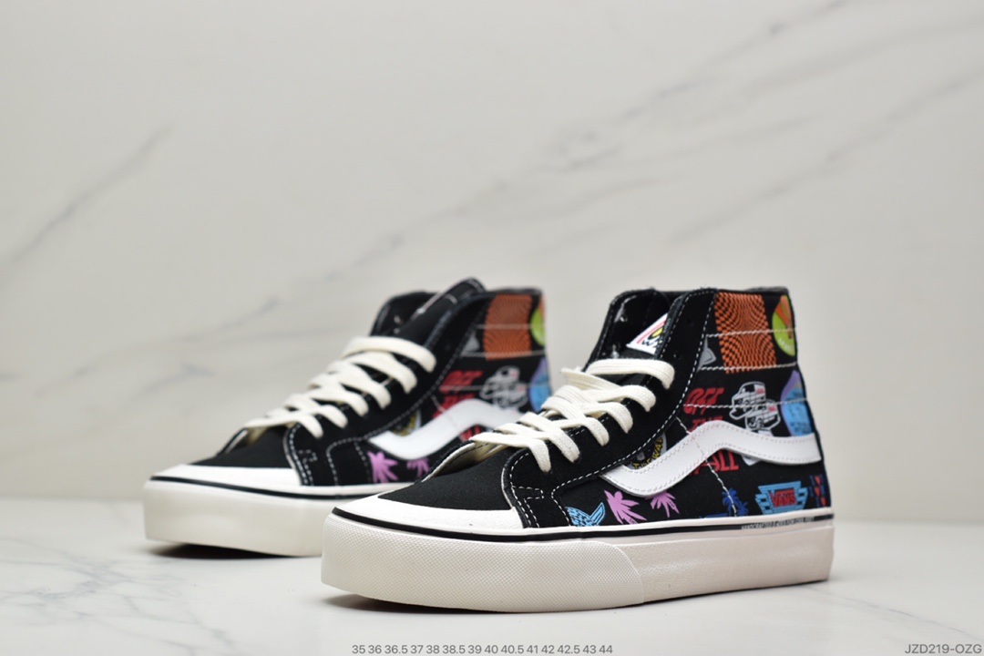 140 万斯范斯VANS Sk8-Mid 经典中帮男女休闲运动板鞋