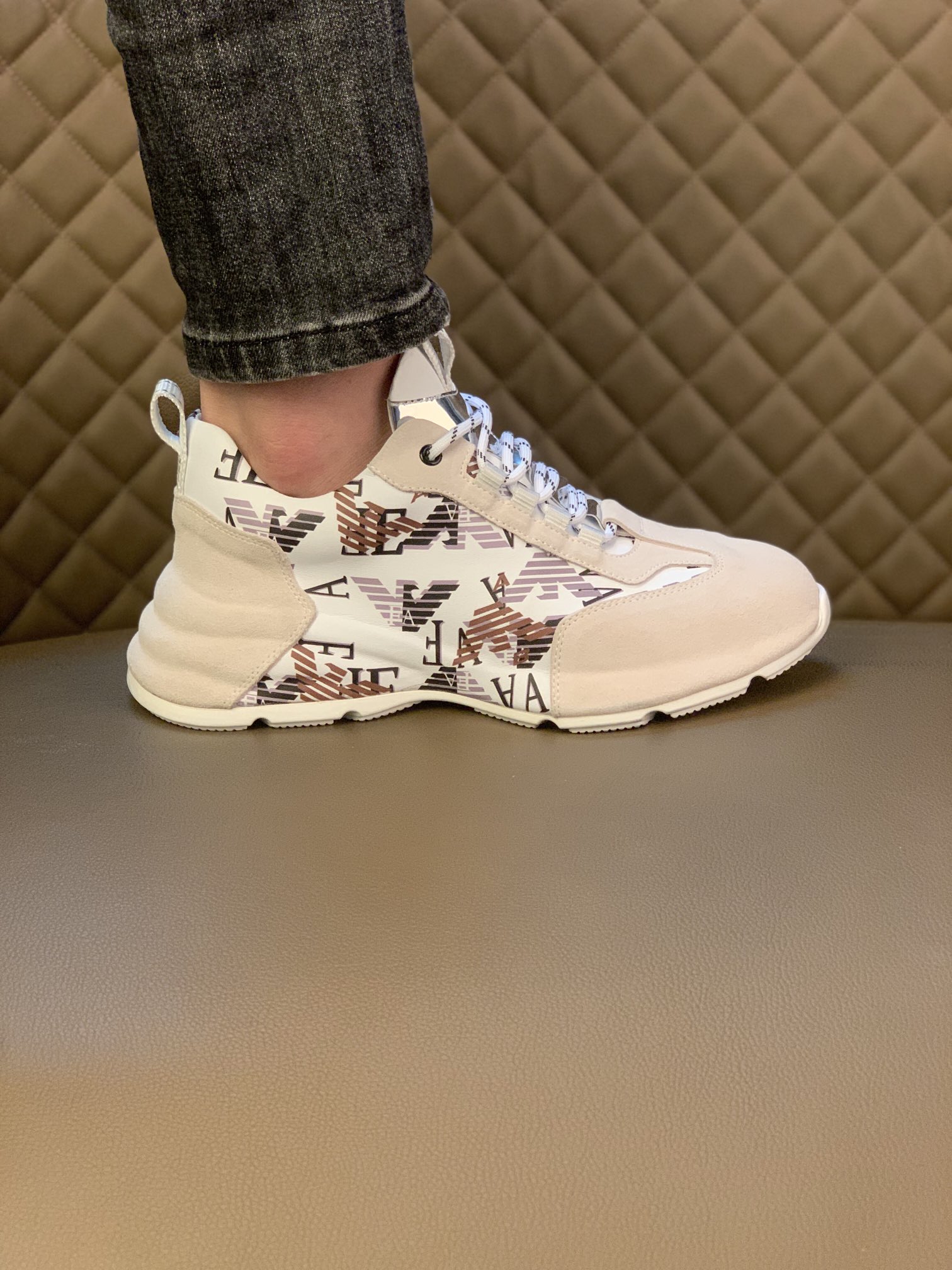 Factory precio: [Armani Armani] contador original de los zapatos pops Superior importados de Italia