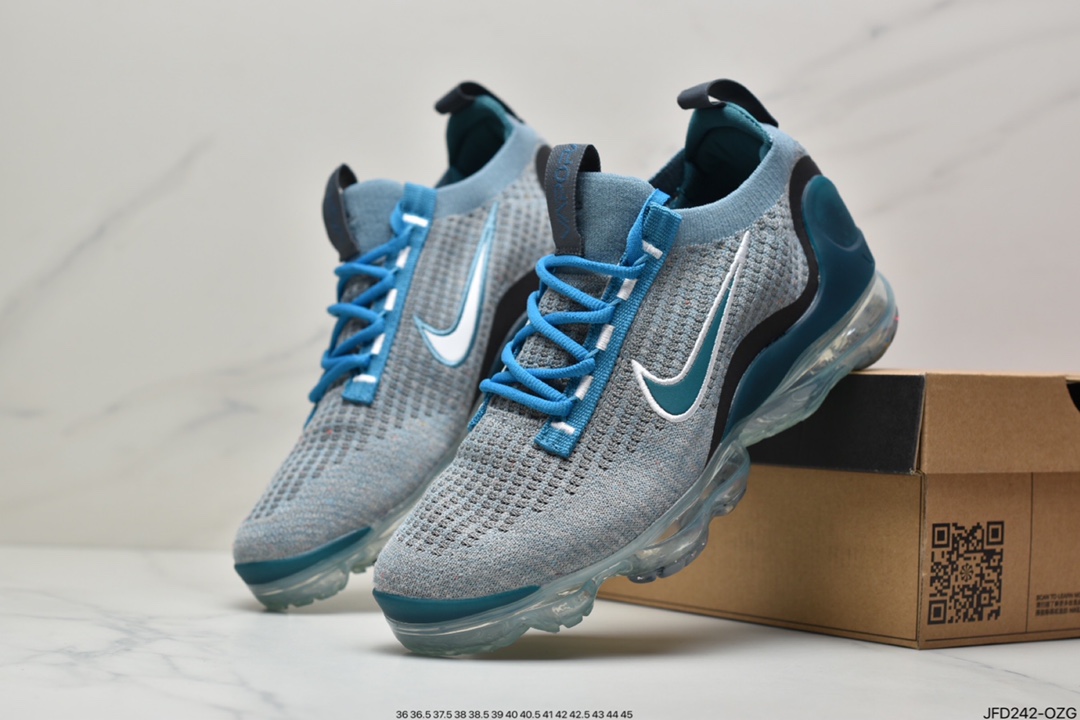 170 耐克Nike Air Vapormax 2021 Flyknit FK”Volt Grey Green Mulit-Color” DC4112-002