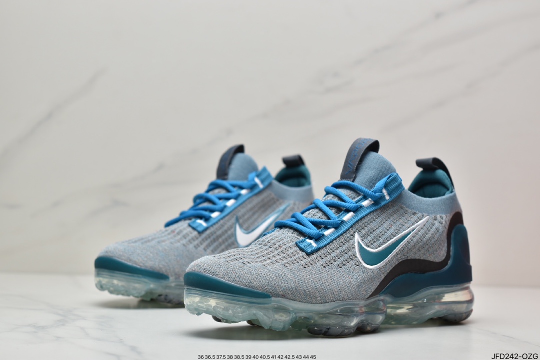 170 耐克Nike Air Vapormax 2021 Flyknit FK”Volt Grey Green Mulit-Color” DC4112-002