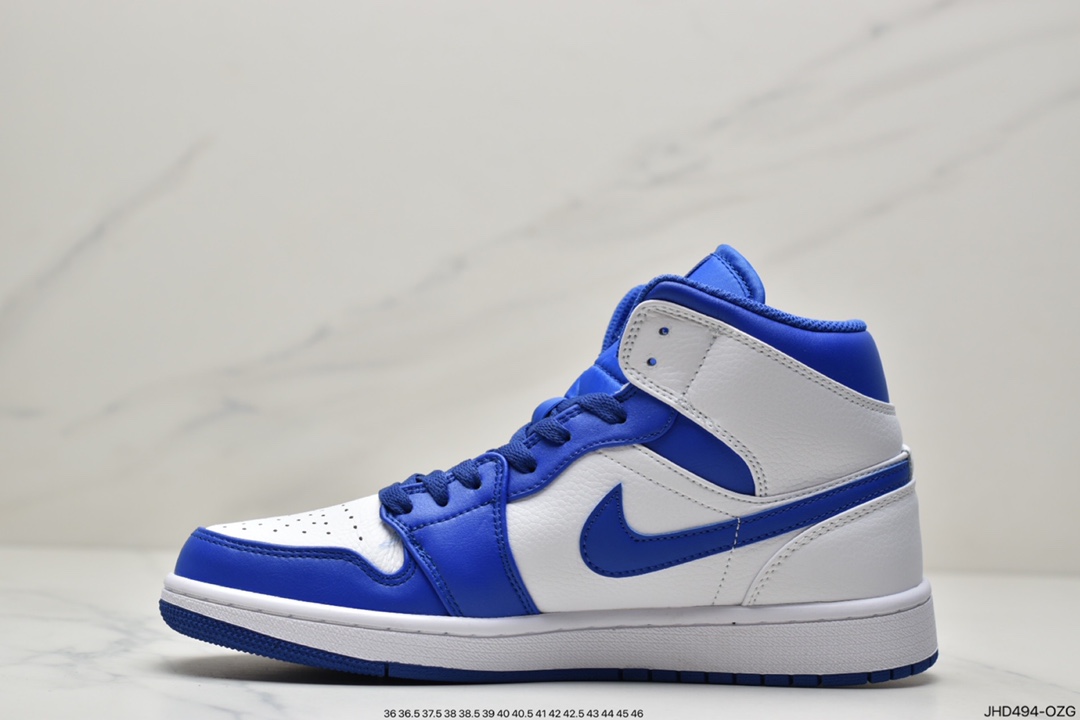190 Air Jordan 1 Mid 乔一中邦 554724-174