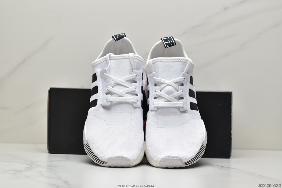 160 阿迪达斯Adidas NMD XR1 PK真爆系列针织透气休闲运动慢跑鞋DA8690