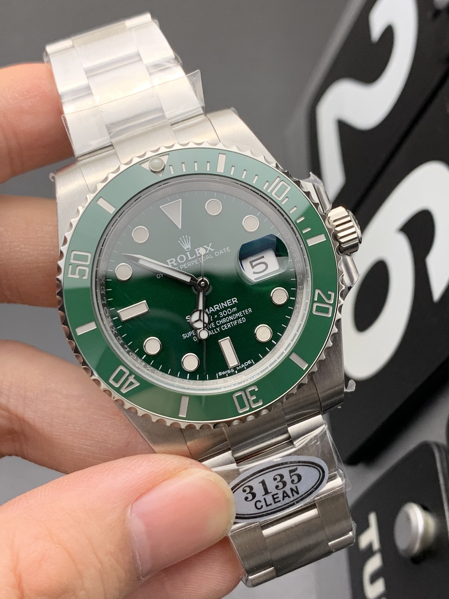 Rolex C 3135绿鬼