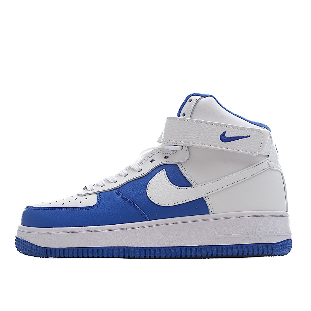 H5 NK Air Force 1 空军一号低帮 白蓝NBA 官方同步 原装级别 原楦头原纸板 打造纯正空军版型专注外贸渠道 全掌内置蜂窝气垫 原盒配件 原厂中底钢印、拉帮完美 官方