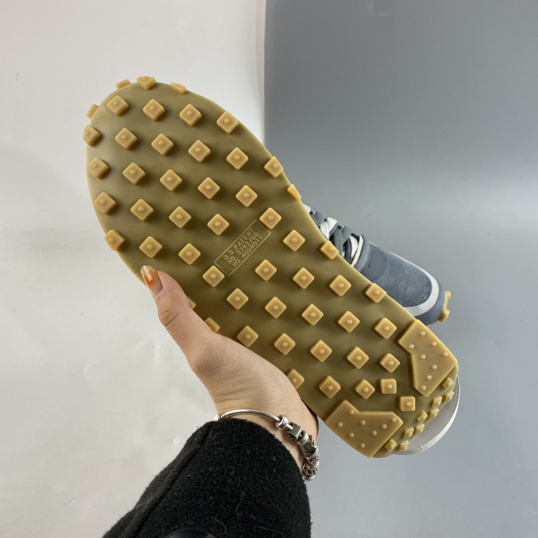 P200  Clot x Sacai x NIKE LDWaffle ”Cool Grey” 华夫双钩走秀款休闲鞋 DH3114-001