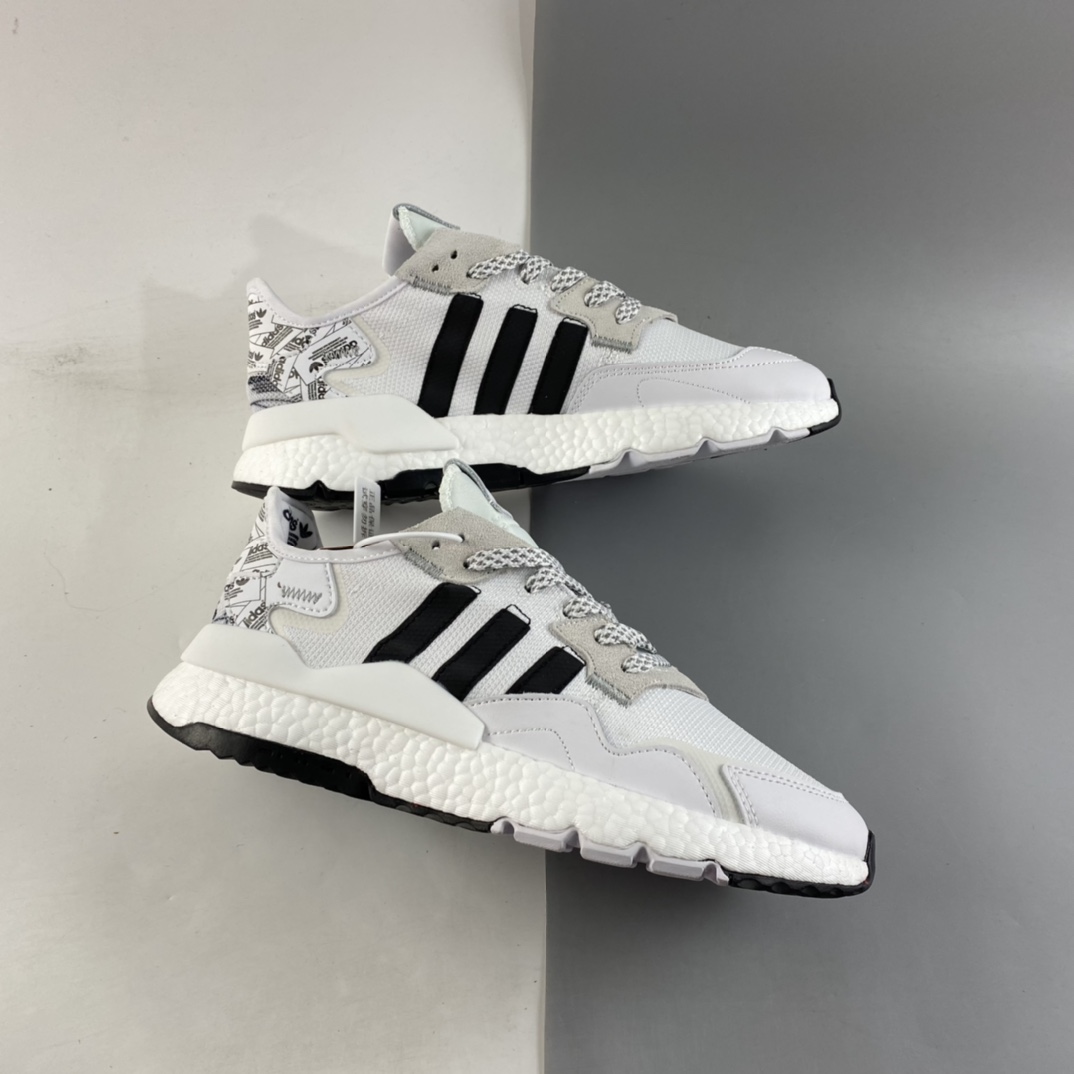 P200  Adidas  Nite Jogger 2021 Boost 夜行者复古跑鞋FW6688