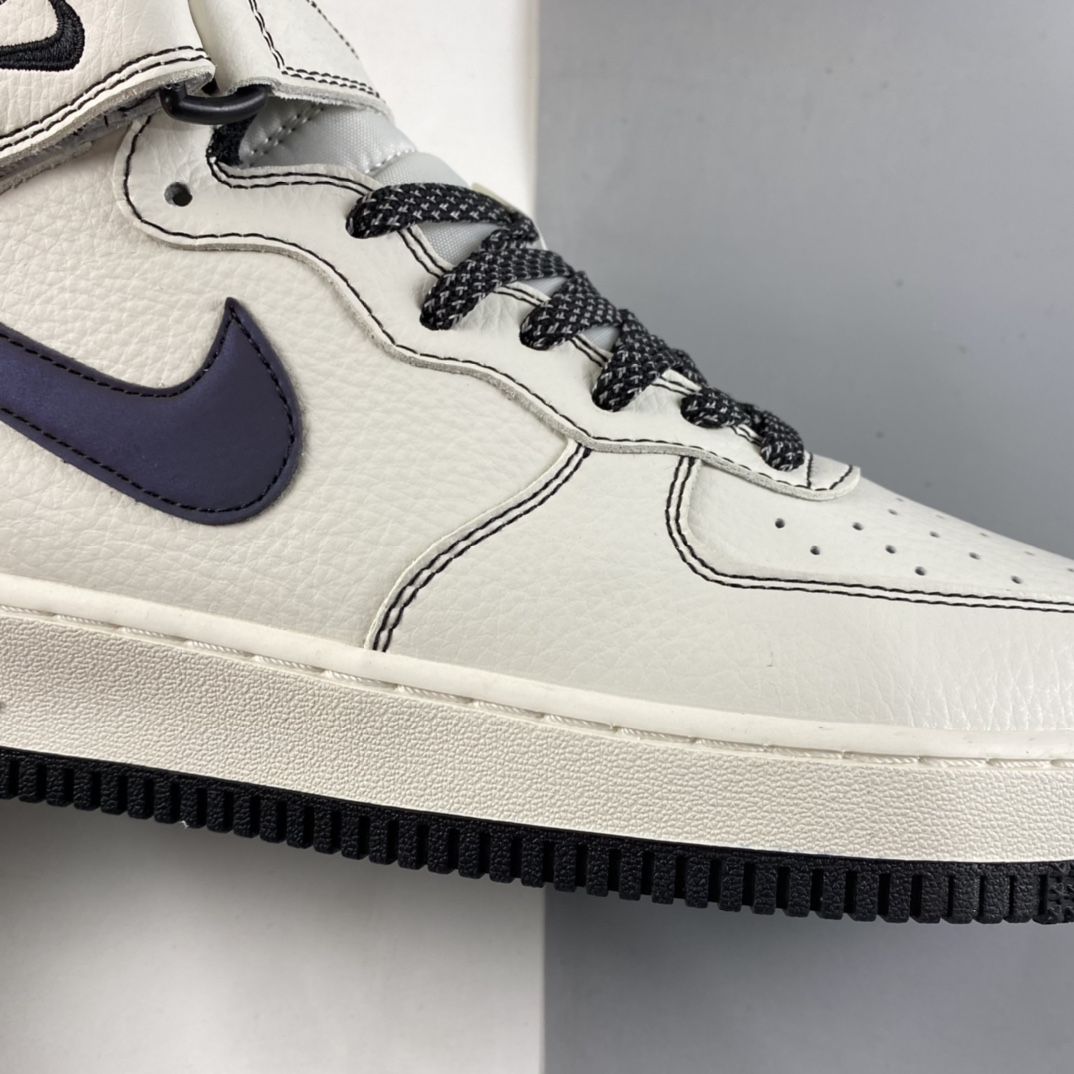 P260  NIKE Air Force 1’07 Mid Su19 空军一号3M反光中帮休闲板鞋 CJ6690-100