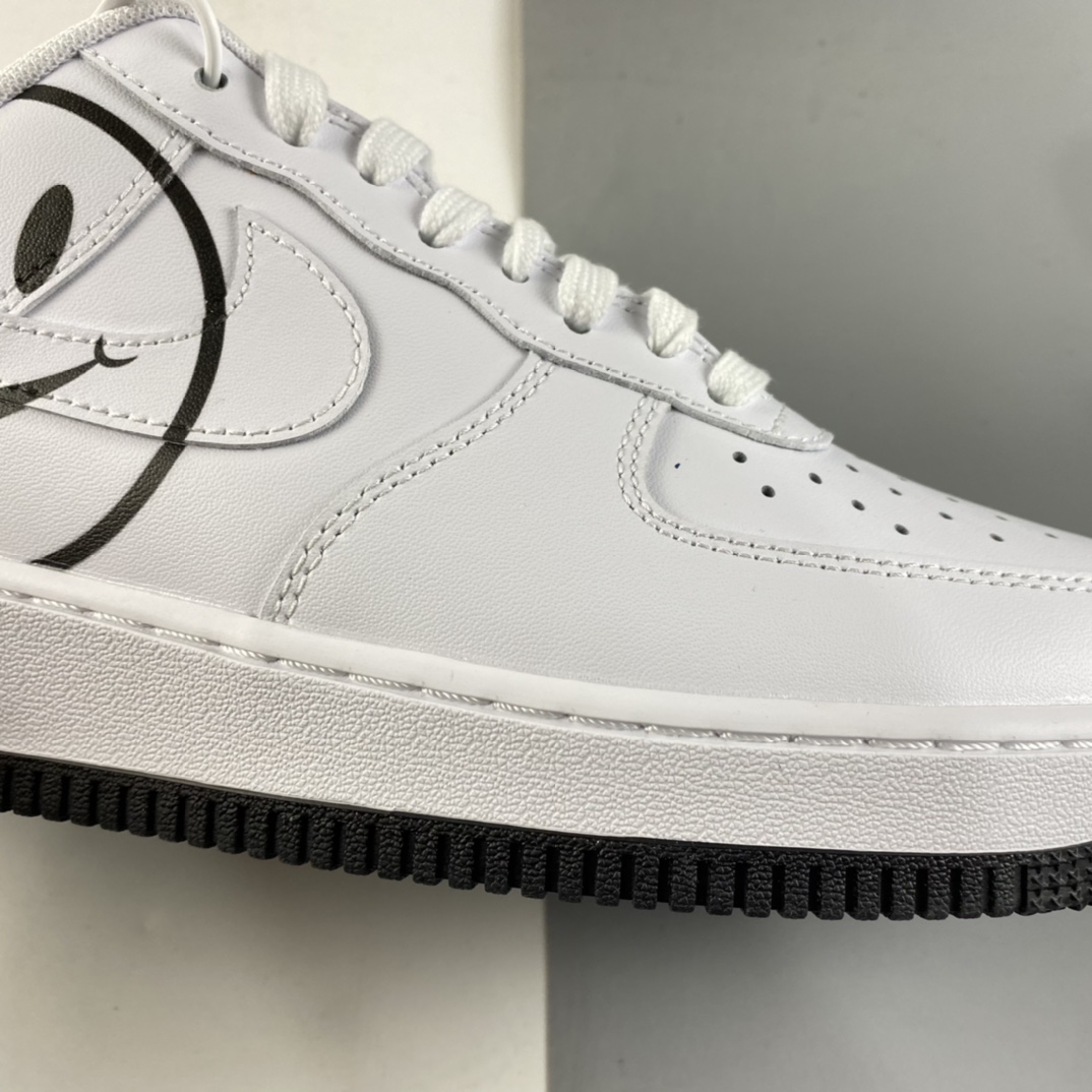 P200  NIKE Air Force 1’07 Lv8 ND“Have A Good Day”空军笑脸板鞋 BQ9044-100