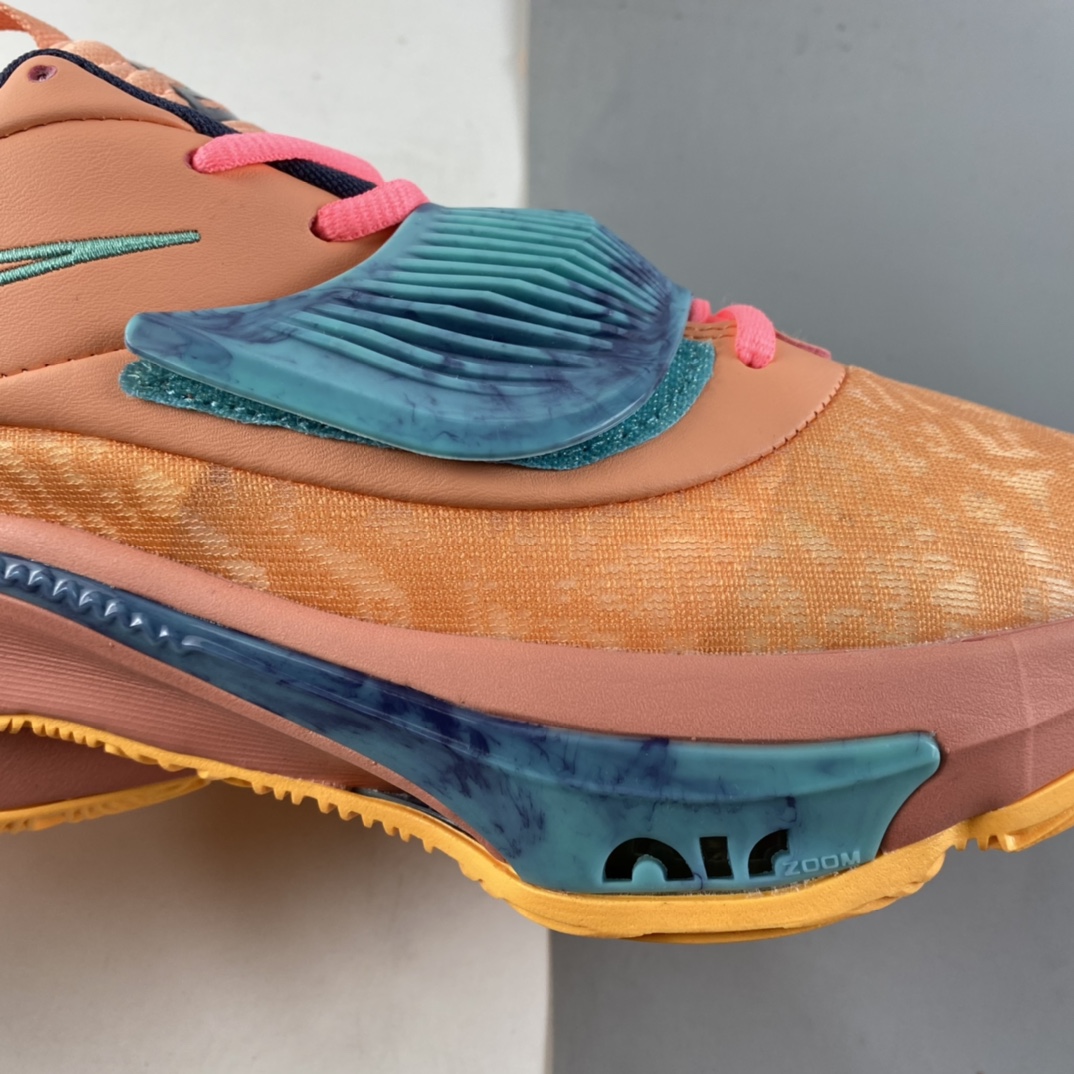 P240  NIKE Zoom Freak 3 EP XY男款蓝橙 字母哥3休闲实战篮球鞋 DA0695-600