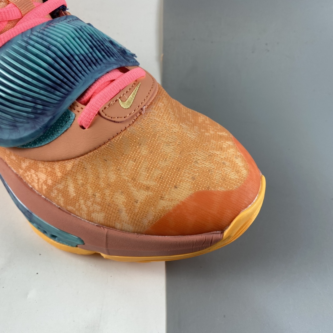 P240  NIKE Zoom Freak 3 EP XY男款蓝橙 字母哥3休闲实战篮球鞋 DA0695-600