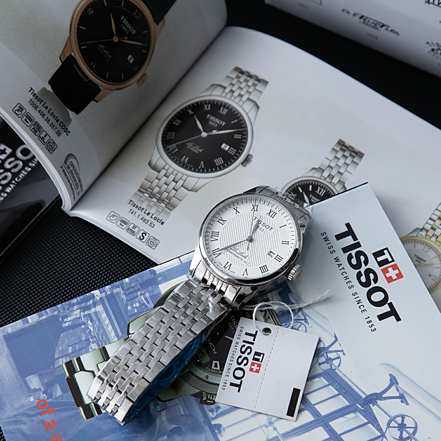 NO:391332,Tissot - TISSOT classic Liluoke men's series Model T006.407.11.033.00 Shell cover 316L stainless steel strap 316L stainless steel movement automatic machinery mirror mineral scratch-resistant mirror glass size diameter 40mm thick 11mm with a full set of gift boxes for counters. The movement has two years warranty. Elegant style instantly enhances the charm of men, which is also a symbol of taste and noble life!  ,tissot19860909天梭-TISSOT经典力洛克男士系列 型号T006.407.11.033.00 壳套316L精钢 表带316L精钢 机芯自动机械 镜面矿物质防刮镜面玻璃 尺寸直径40mm厚11mm 配专柜全套礼盒包装 机芯质保两年 优雅格调瞬间提摄男士魅力,更是品位与生活尊贵象征！,,tissot,Watch