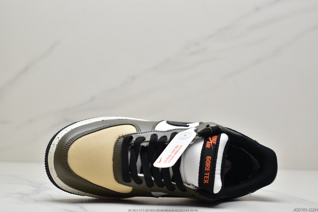 190 耐克NK Air Force 1 Gore-Tex “Escape”机能防水橄榄绿DM6435-222