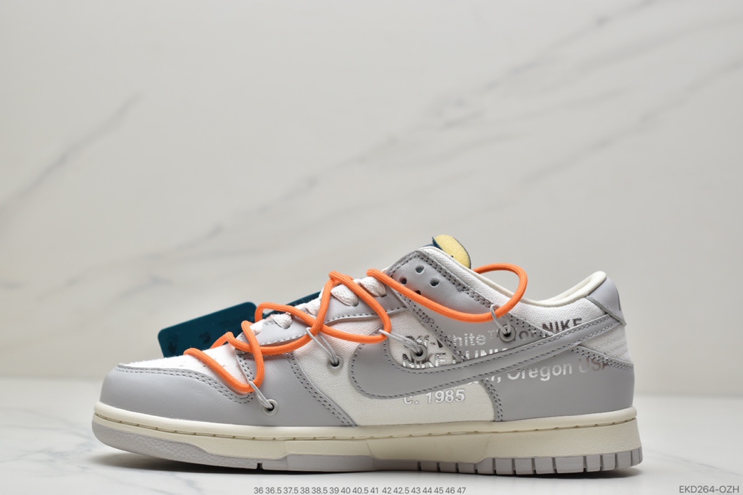 380 Off-White x Nike SB Dunk Low”The 50”运动板鞋“OW黑衣粉紫”DM1602-104