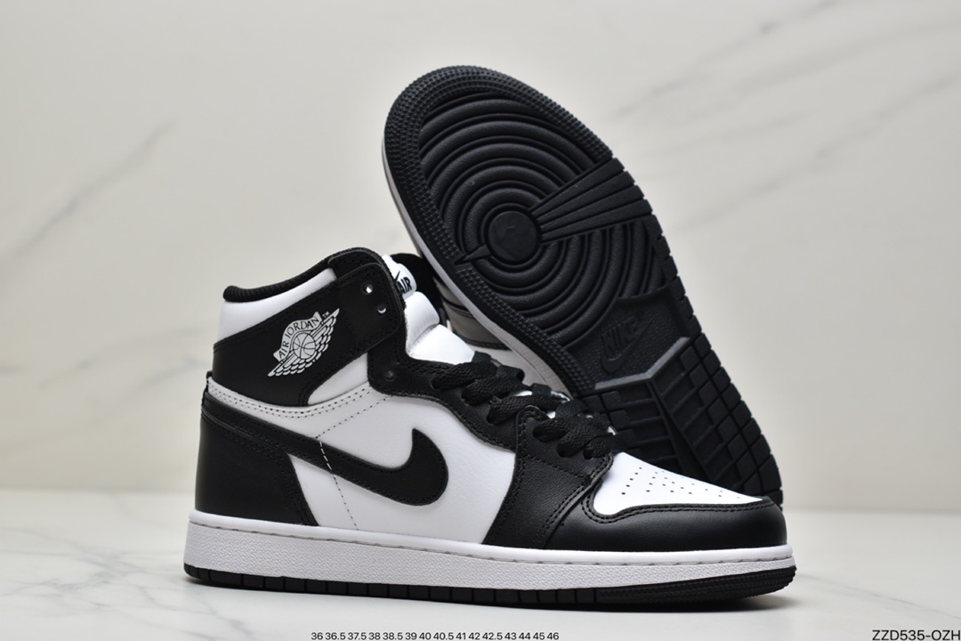 250 NIKE Air Jordan 1 Retro High FJAJ1 黑白熊猫555088-010