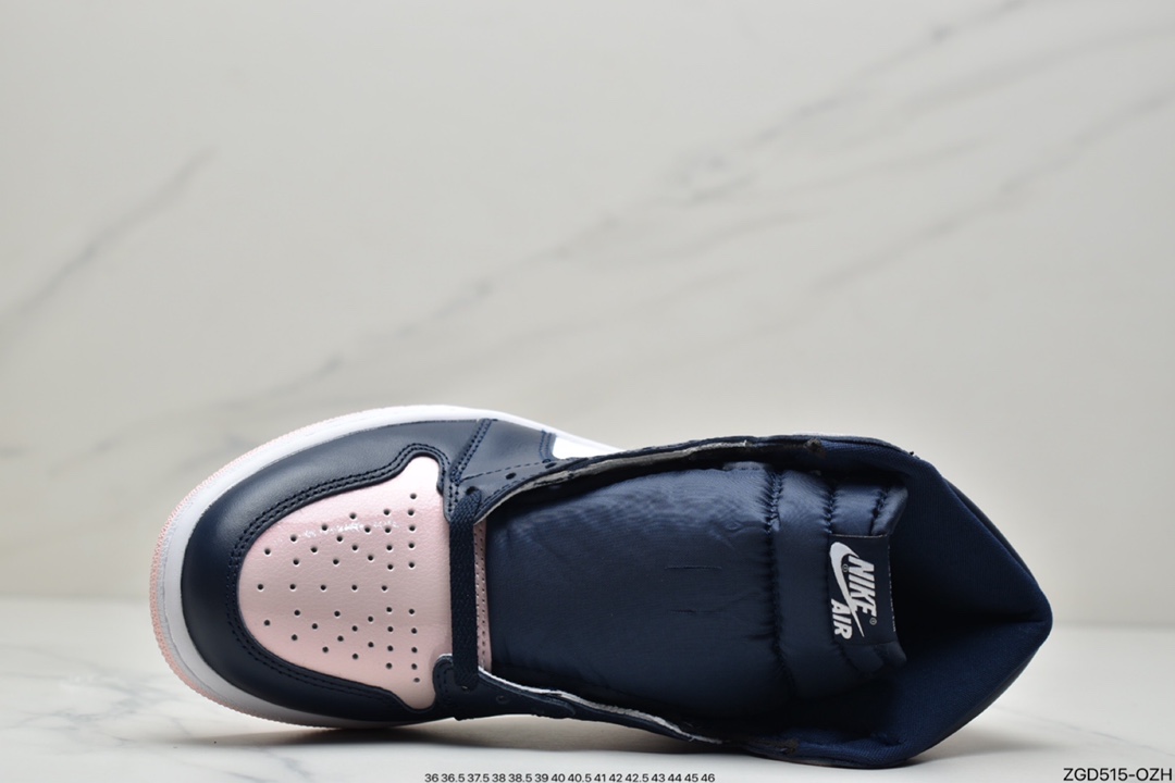 290 Air Jordan 1 High OG ”’Atmosphere” 高帮 黑粉脚趾漆皮 DD9335-641