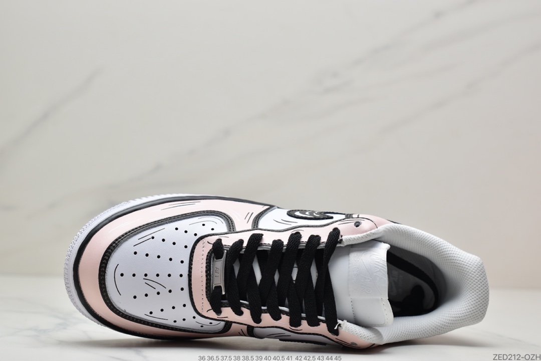 260 NIKE Air Force 1 Low’07 樱花粉配色 空军一号低帮休闲板鞋CW2288-213