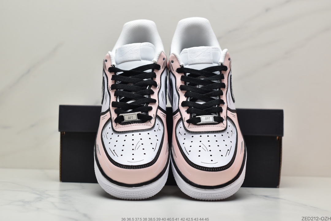 260 NIKE Air Force 1 Low’07 樱花粉配色 空军一号低帮休闲板鞋CW2288-213