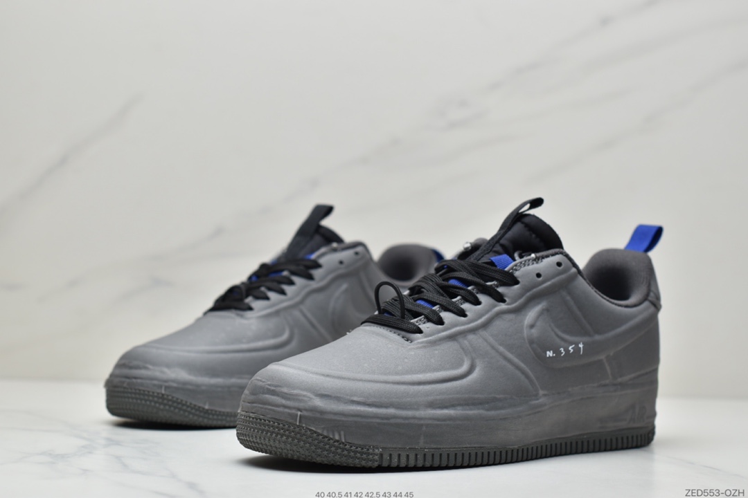 260 Nike Air Force 1 Experimental-Type N. 354”Black/Volt/Royal”空军一号CV1754-001