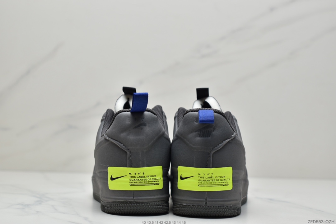 260 Nike Air Force 1 Experimental-Type N. 354”Black/Volt/Royal”空军一号CV1754-001