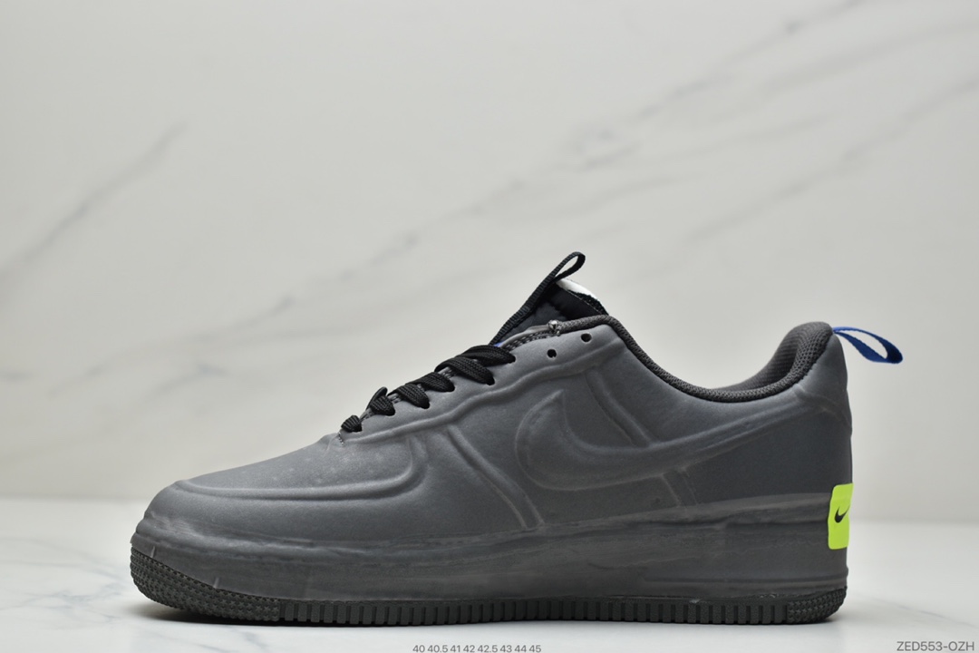 260 Nike Air Force 1 Experimental-Type N. 354”Black/Volt/Royal”空军一号CV1754-001