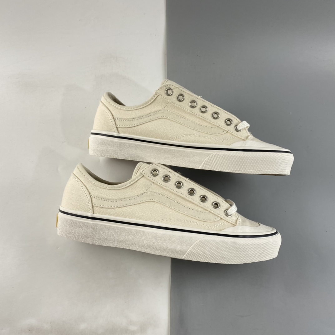 P150  Vans Style 36 SF 环保米白色权志龙同款男女鞋VN0A3WKT6QY