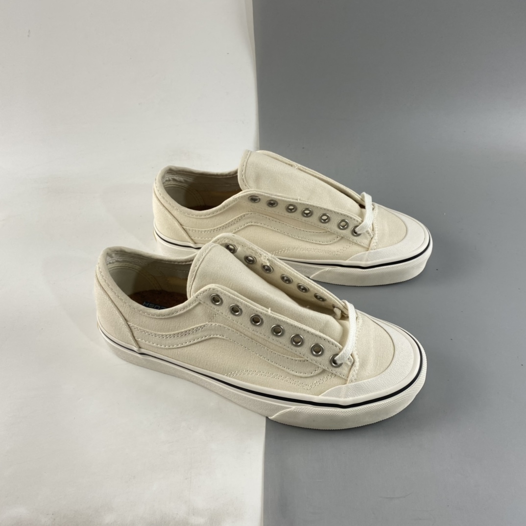 P150  Vans Style 36 SF 环保米白色权志龙同款男女鞋VN0A3WKT6QY