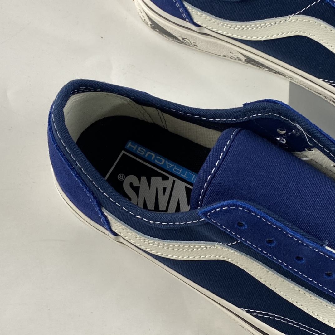 P150  Vans Style 36 SF 克莱因蓝 包头鲨鱼侧边条纹男女板鞋VN0A6WKT6QD