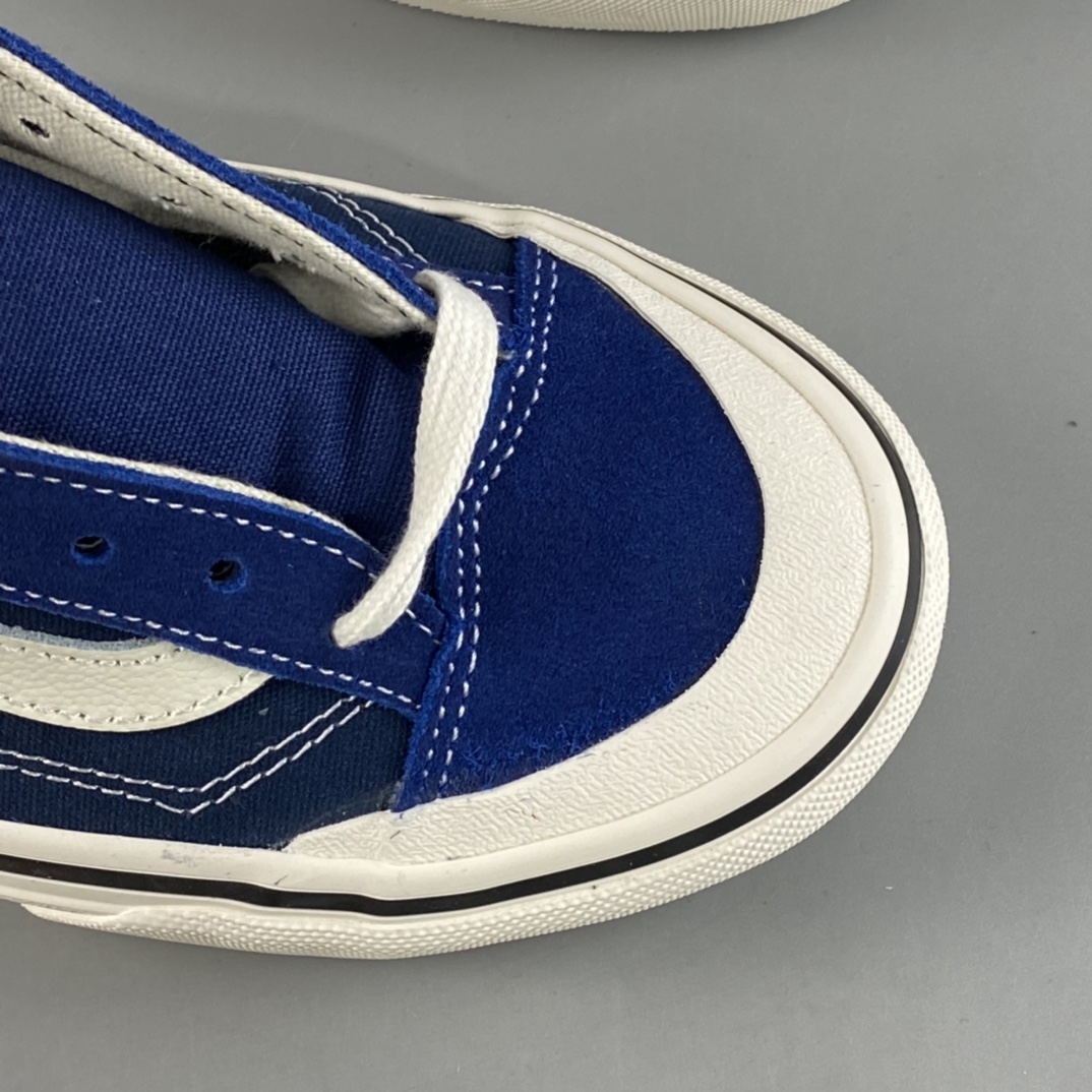 P150  Vans Style 36 SF 克莱因蓝 包头鲨鱼侧边条纹男女板鞋VN0A6WKT6QD