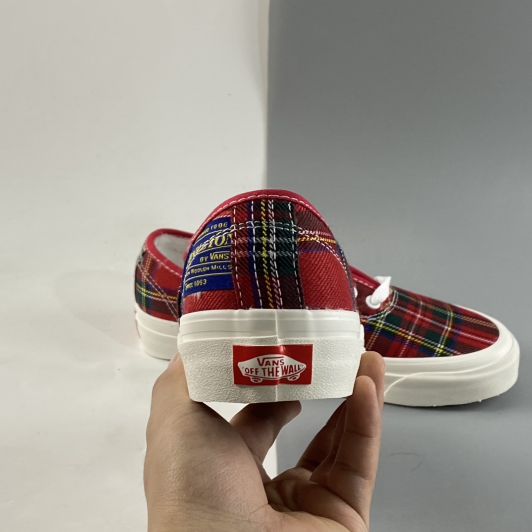 P140  Vans Authentic x Pendleton联名格纹冬季加绒系列 VN0A54F29GT