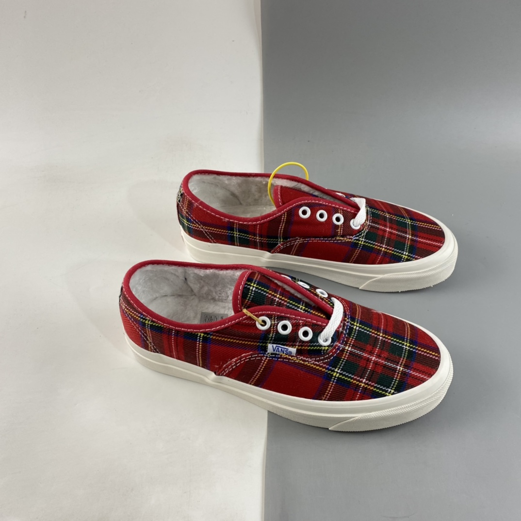 P140  Vans Authentic x Pendleton联名格纹冬季加绒系列 VN0A54F29GT