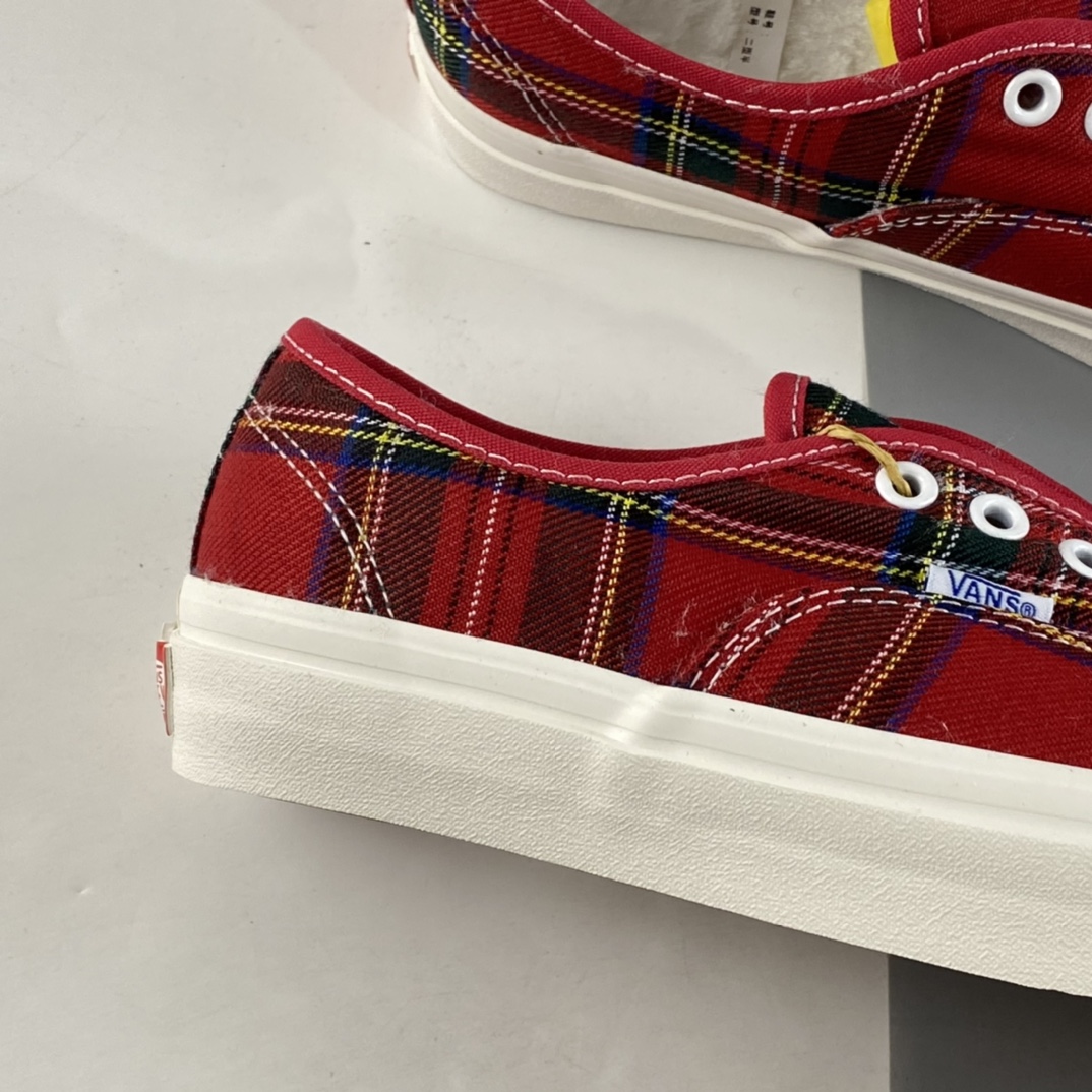 P140  Vans Authentic x Pendleton联名格纹冬季加绒系列 VN0A54F29GT
