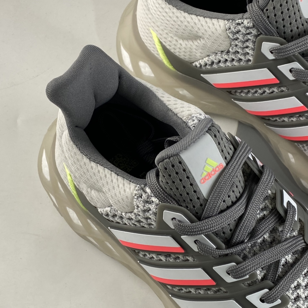 P220  Adidas  Ultra Boost DNA Web”Black/Red”UB 8.0网系列低帮袜套式针织鞋面休闲运动慢跑鞋 CZ3680