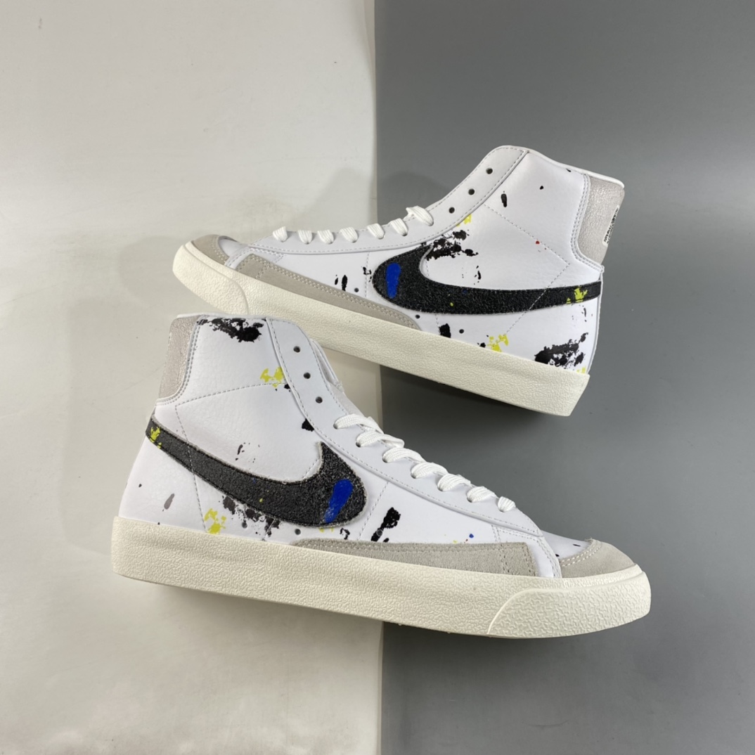 P180  NIKE Blazer Mid ’77 SE 开拓者高帮休闲板鞋 DC7331-100