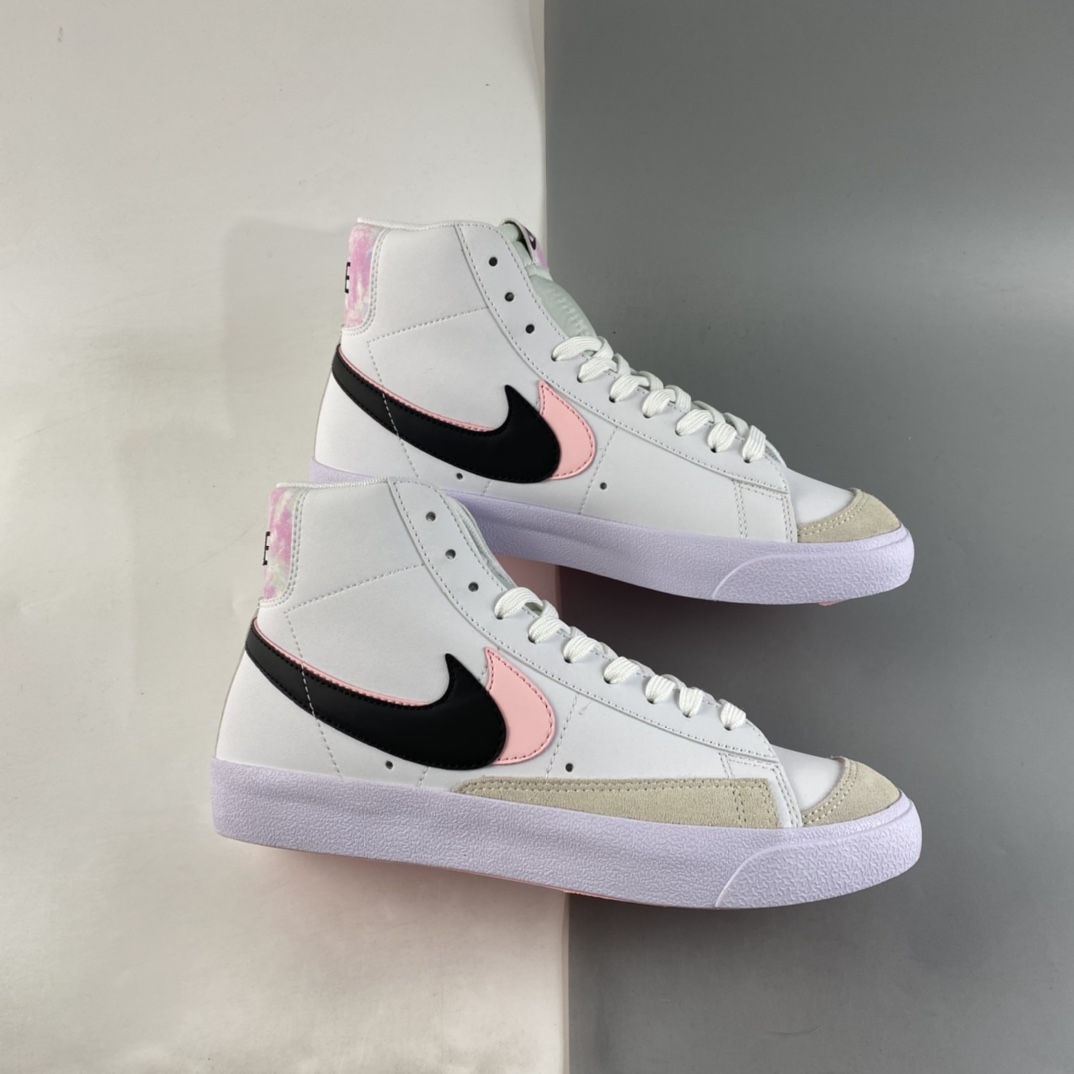 P180  NIKE Blazer Mid ’77 SE 开拓者高帮休闲板鞋 DD1847-101