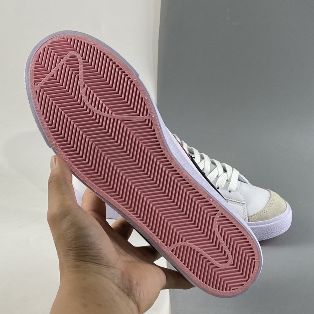 P180  NIKE Blazer Mid ’77 SE 开拓者高帮休闲板鞋 DD1847-101