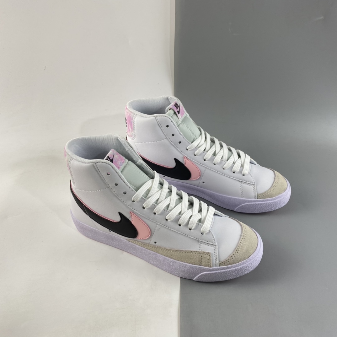 P180  NIKE Blazer Mid ’77 SE 开拓者高帮休闲板鞋 DD1847-101