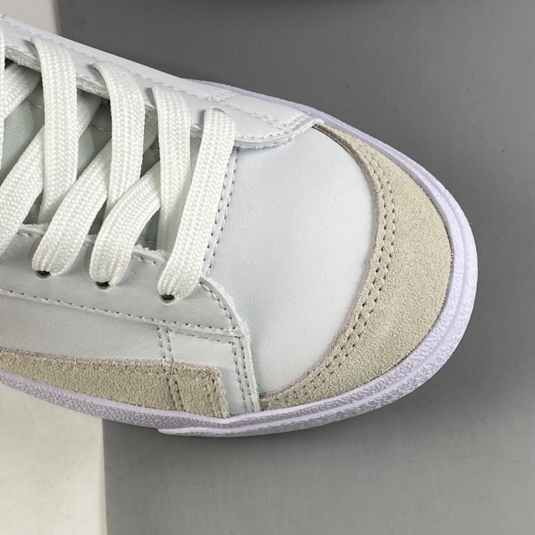 P180  NIKE Blazer Mid ’77 SE 开拓者高帮休闲板鞋 DD1847-101