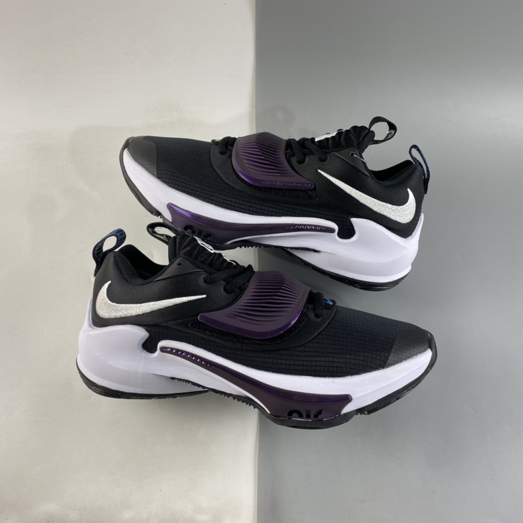 P240  NIKE Zoom Freak 3 EP XY 字母哥3休闲实战篮球鞋 DA0695-001
