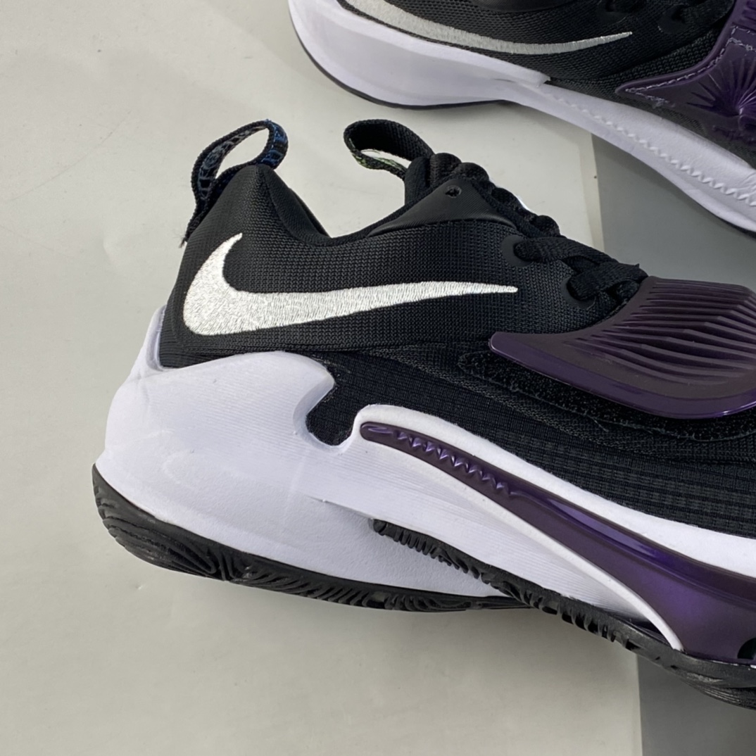 P240  NIKE Zoom Freak 3 EP XY 字母哥3休闲实战篮球鞋 DA0695-001