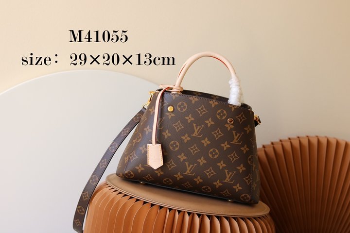 Louis Vuitton LV Montaigne BB Bags Handbags Monogram Canvas Fashion M41055