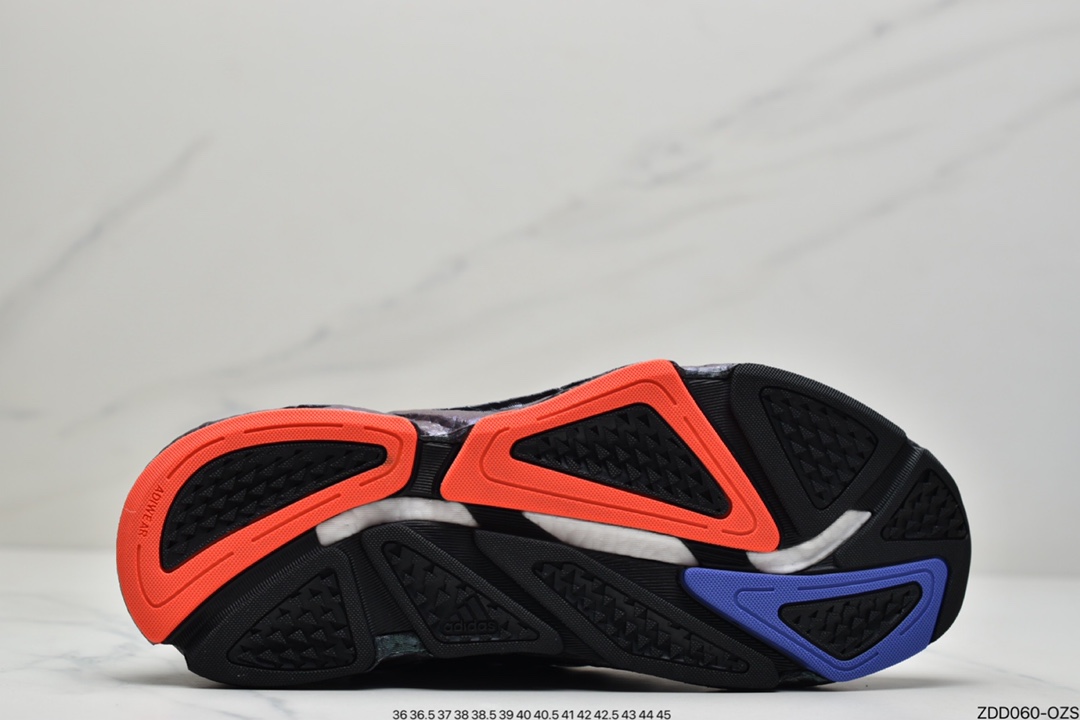 230 Adidas 阿迪 X9000L4 Boost 王嘉尔同款爆米花中底跑鞋S23665