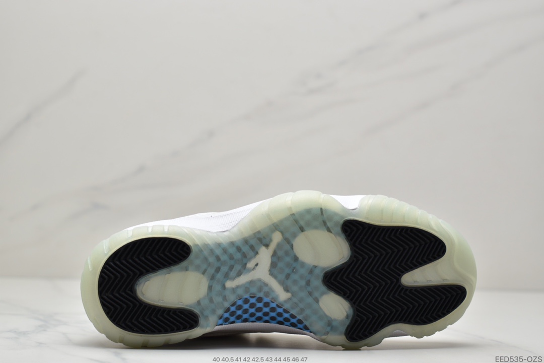 380 纯原版本 Air Jordan 11 Retro Low  ”Legend Blue” AJ11 低帮篮球鞋 AV2187-117