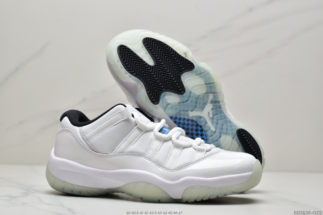 380 纯原版本 Air Jordan 11 Retro Low  ”Legend Blue” AJ11 低帮篮球鞋 AV2187-117