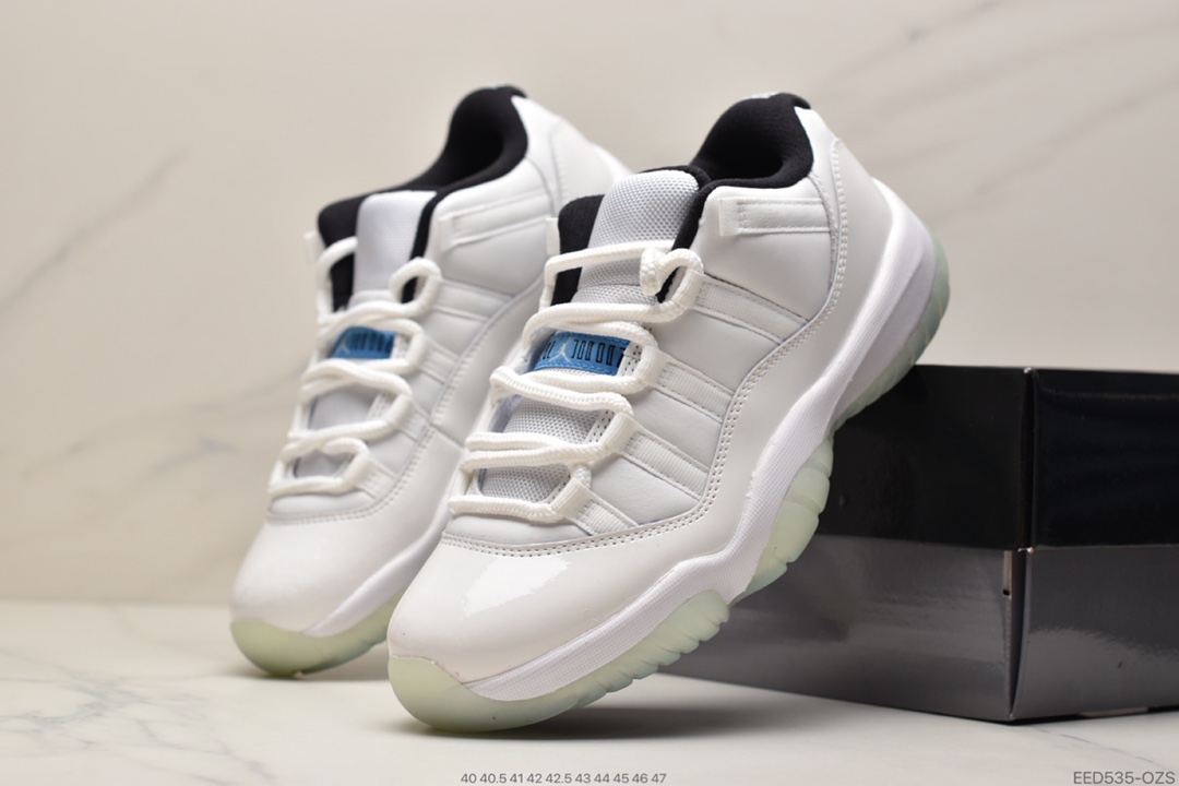 380 纯原版本 Air Jordan 11 Retro Low  ”Legend Blue” AJ11 低帮篮球鞋 AV2187-117