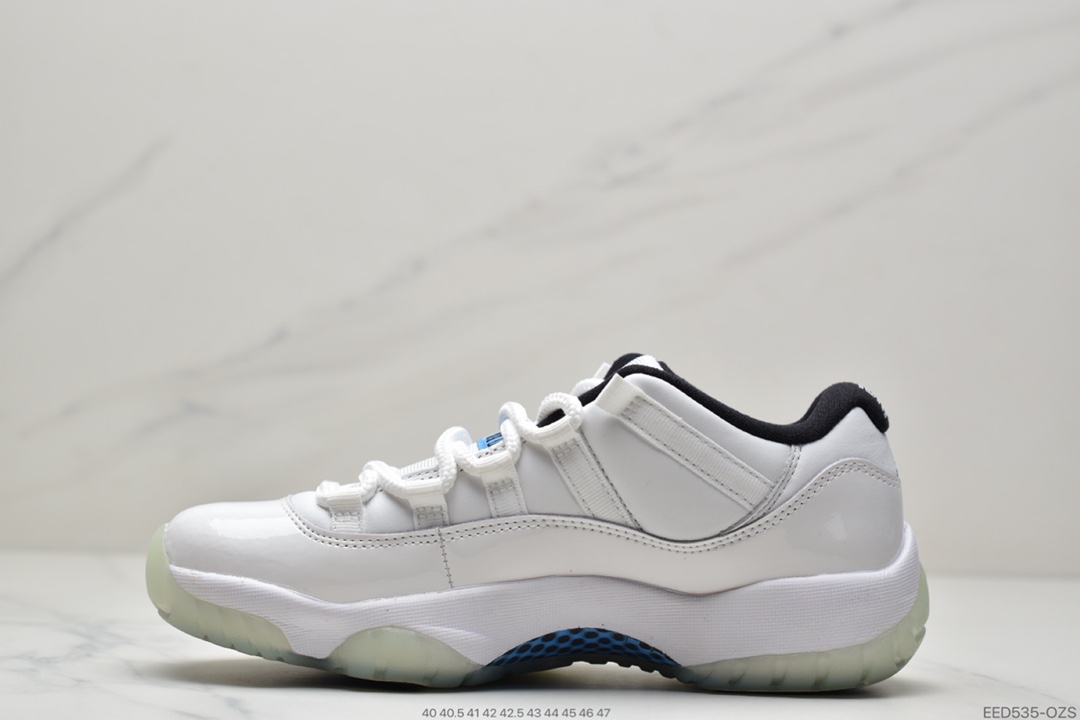 380 纯原版本 Air Jordan 11 Retro Low  ”Legend Blue” AJ11 低帮篮球鞋 AV2187-117